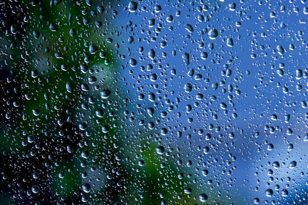 raindrop, glass, rain, window, wet, window glass, nature, water droplets, water, rainy, close up, waterdrop